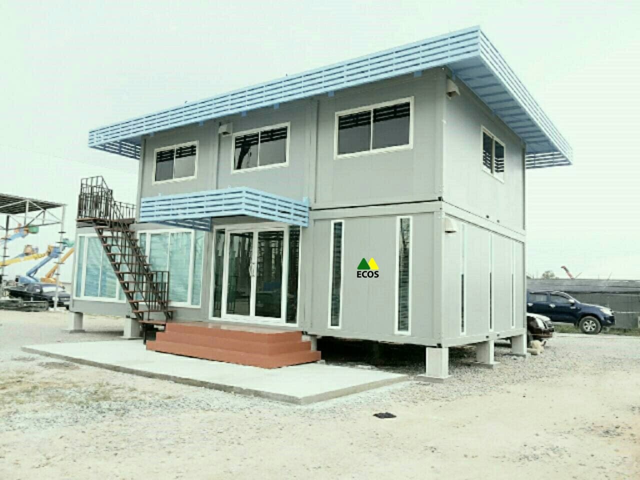 ผลงานติดตั้งบ้านพักคนงานสำเร็จรูป