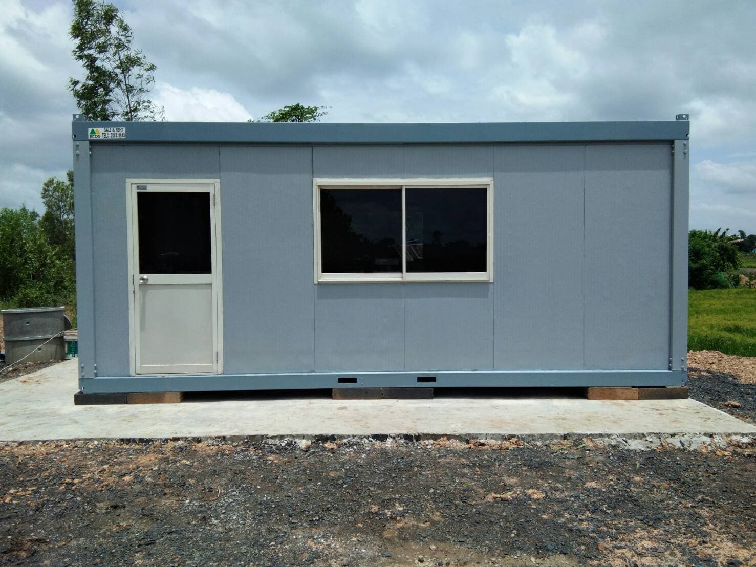 ภายในตู้สำนักงานสำเร็จรูป W-House